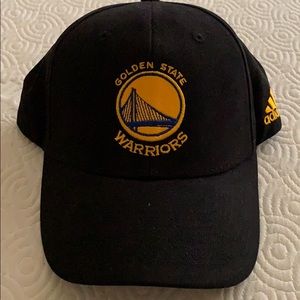 Black Adidas Golden State Warriors “dad” Hat